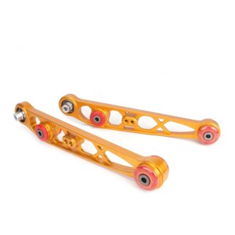 Skunk2 Honda/Acura EG/DC Alpha Series Rear Lower Control Arm Set - Black