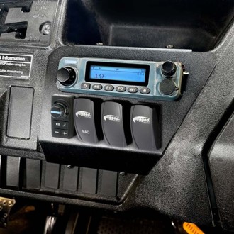Honda Pioneer Comp Comm Kit w/ BT 2-Way Radio STX Remote Head Intercom/ G1 GMRS
