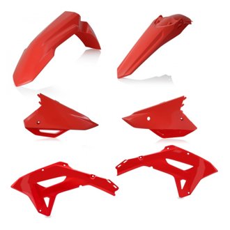 22-23 Honda CRF250RX/ 21-23 CRF450RX Plastic Kit - Red