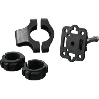 Handlebar Accessory Mount Standard 7/8 to 1-1/4in Bar Black