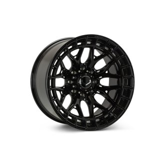 HFX-1 20x10 - 8x165.1 - ET18 - Super Deep Face - 125.1 - Gloss Black Wheel
