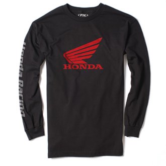 Honda Long Sleeve T-Shirt / Black (M