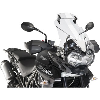 Multi-Adjustable Visor Fixed With Screws Clear