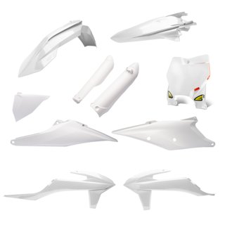 19-22 KTM 125-450 SX/XC/SX-F/XC-F Powerflow Body Kit - White