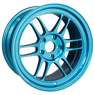 RPF1 17x9 5x114.3 22mm Offset 73mm Bore Emerald Blue Wheel (MOQ 40