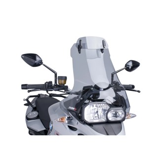 Touring Windshield With Visor Smoke