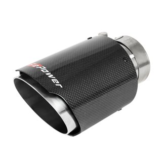 MACH Force-Xp 304 Stainless Steel Clamp-on Exhaust Tip Carbon Fiber