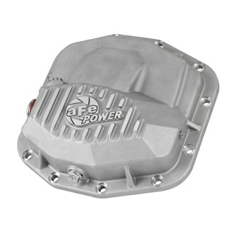 Street Series Front Differential Cover Raw Finish W/ Machined Fins