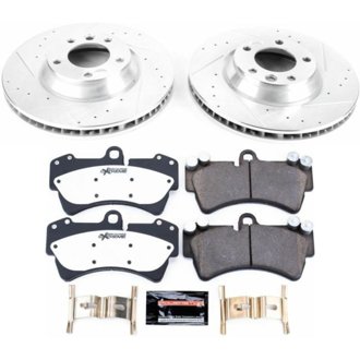 Z26 Street Performance Ceramic Brake Pad and Drilled & Slotted Rotor Kit