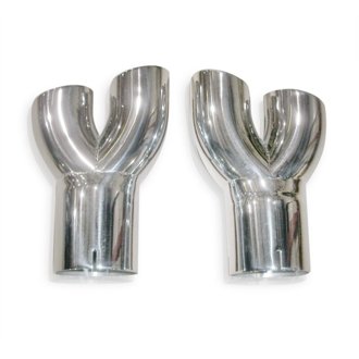 2010+ Camaro Y-Tips for factory ground effects