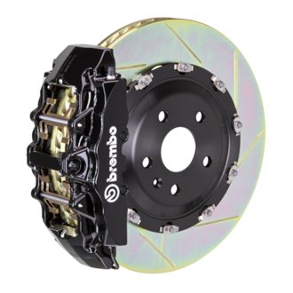 08-13 M3/11-12 1M Front GT BBK 6 Piston Cast 365x34 2pc Rotor Slotted Type1-Black