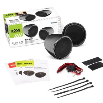 Systems Motorcycle Bluetooth Amplified 3in Speakers