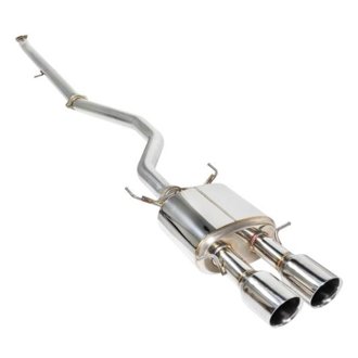 2017 Civic Si 4 Door Sedan Cat Back Exhaust w/Stainless Double Wall Tip (Not Resonated