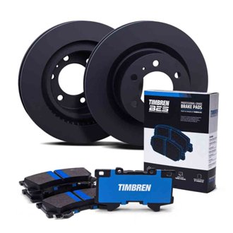 Bes Complete Severe-Duty Brake Upgrade Kit - Pad And Rotor System