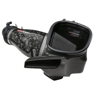 Track Series Carbon Fiber Intake System w/ Pro 5R Filter Black