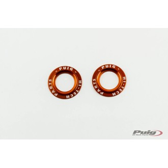 Spare - Anodized Aluminium Ring Set For Swing Arm Protection Orange