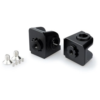 Adaptor Adjustable Rider Footpeg Black