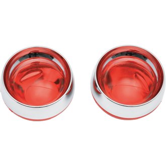 Deep Dish Bezels With Red Lenses
