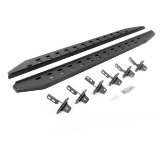 RB20 Slim Line Running Boards with Mounting Bracket Kit