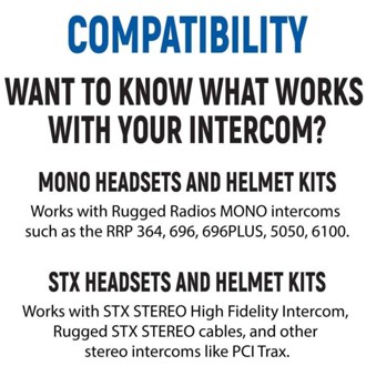 Rear Seat Expansion Kit With Helmet Kits Or Headsets Stx Stereo / Helmet Kit