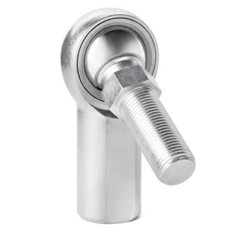 H Series 3-Pc Rod End - Female/Right Hand - .625in Bore x 5/8-18 w/Stud - Alloy Steel