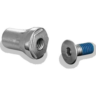 Replacement Tapered Peg Mount With Screw Chrome