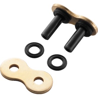 520BMXR Rivet Chain Master Link - Gold