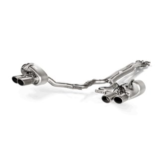 17-18 Porsche Panamera Turbo Evolution Line Cat Back (Titanium) (Tips Not Incl