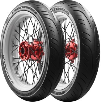 Avon Streetrunner AV83 Front Tire - 80/100-17 53S TL