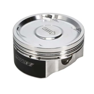 04+ Subaru WRX STi (EJ257) 83mm Stroker 100mm +0.5mm Bore 8.5:1 Dish Piston Set with Rings