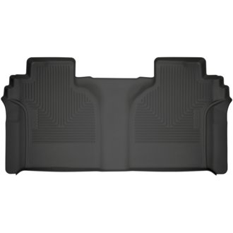 2019 Chevrolet Silverado 1500 Crew Cab WeatherBeater Black 2nd Row Floor Liners