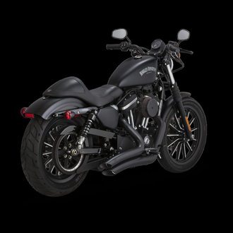HD Sportster 14-22 Big Radius 2-2 Black PCX Full System Exhaust