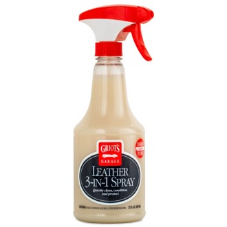 Griots Garage Leather 3-in-1 Spray - 22oz
