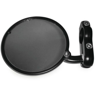 Hindsight 3 in. Round Bar-End Mirror Left - Black