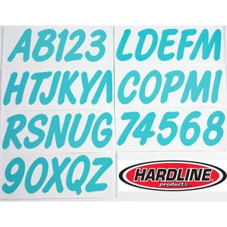 Boat Lettering Registration Kit 3 in. - 400 Mint Solid