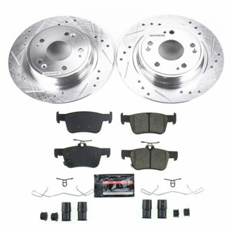 Z23 Daily Driver Carbon-Fiber Ceramic Brake Pad and Drilled & Slotted Rotor Kit