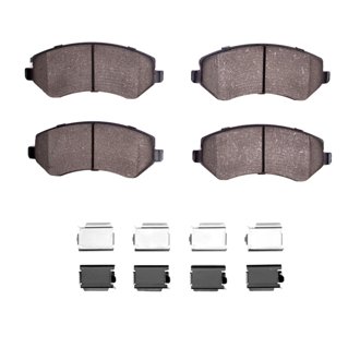 R1 Ceramic Pads and Hardware Kit