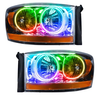 Smd Pre-Assembled Headlights, Colorshift(Tm) - No Controller