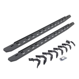 RB30 Slim Line Running Boards with Mounting Bracket Kit