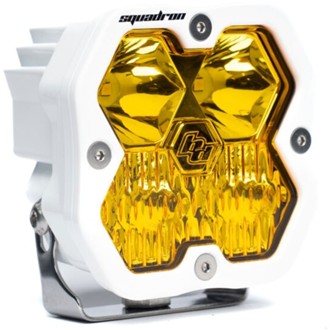 Squadron 2.0 Sport LED Driving/Combo - Baja Amber w/White Housing