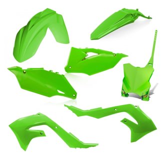 21-23 Kawasaki KX250F 5-pc Replica Body Kit - Green
