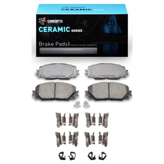 R1 Ceramic Pads and Hardware Kit