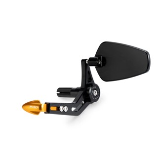 Clutch Lever Protector With Rearview Mirror Pro Gold