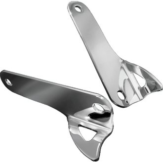 Teardrop Tie Down Brackets 00-13 Touring Models Chrome