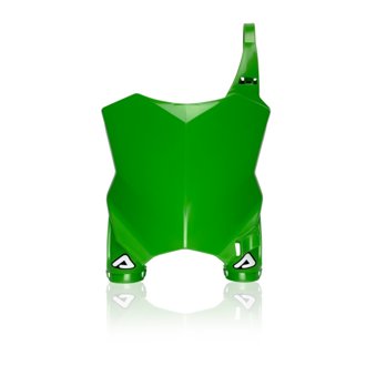 16-23 Kawasaki KX250F/ KX250/ KX250X/450X KX450F/KX450 Front Number Plate-Raptor 2 - Green