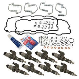 01-04 Chevy/GM Duramax 6.6L LB7 Injectors & Install Kit