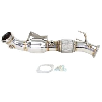 13+ Ford Focus ST Down Pipe w/ High Flow Cat