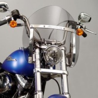 06-23 Harley-Davidson FX Glide/Softail 49 mm. Switchblade Windshield Shorty -Tinted