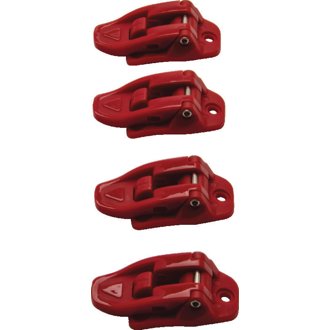 AR1 Boot Buckle Kit - Red