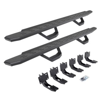RB30 Running Boards with Mounting Brackets, 2 Pairs Drop Steps Kit